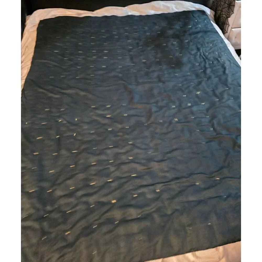 Vintage Handmade Patchwork Quilt Cottage Festival Blanket Bohemian Hippie